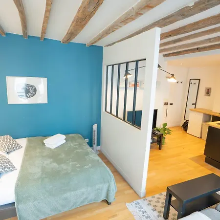 Grand Loft Bien Equipe A 15 - 2p Appartement Parijs